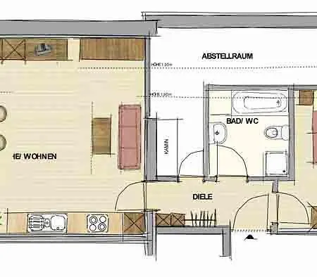 Apartmán Haus Johanneshof 1604