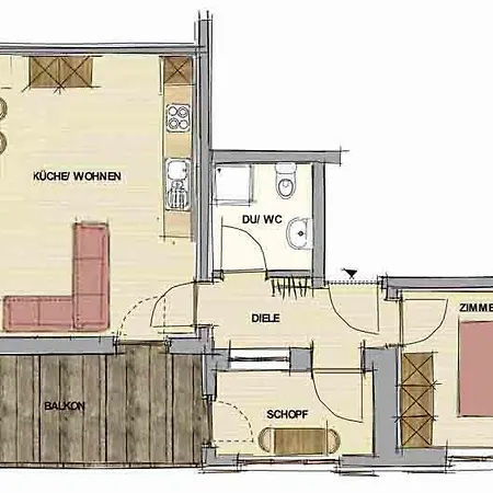 Haus Johanneshof 1604 Apartmán Lech am Arlberg